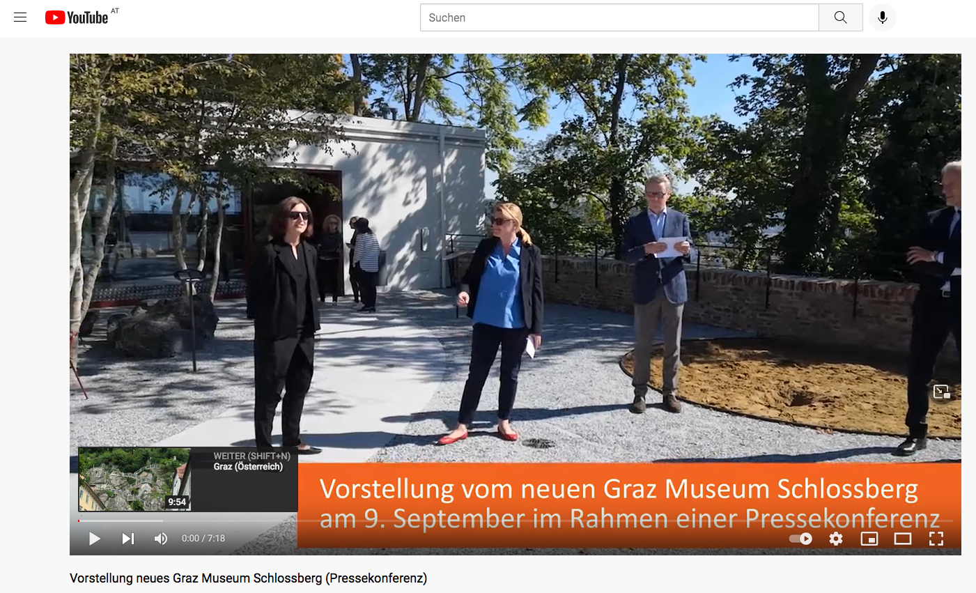 Youtube Schlossbergmuseum